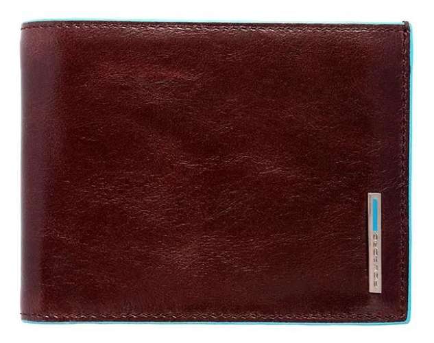Кошелек мужской Piquadro Blue Square, кожа натуральная, коричневый  [pu1240b2r/mo]